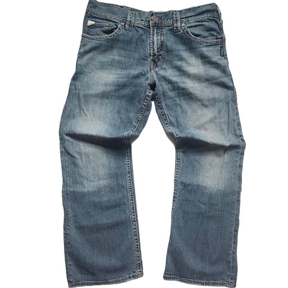 Silver Jeans Co. Grayson Straight Leg Baggy Medium Wash Y2K Style Jeans